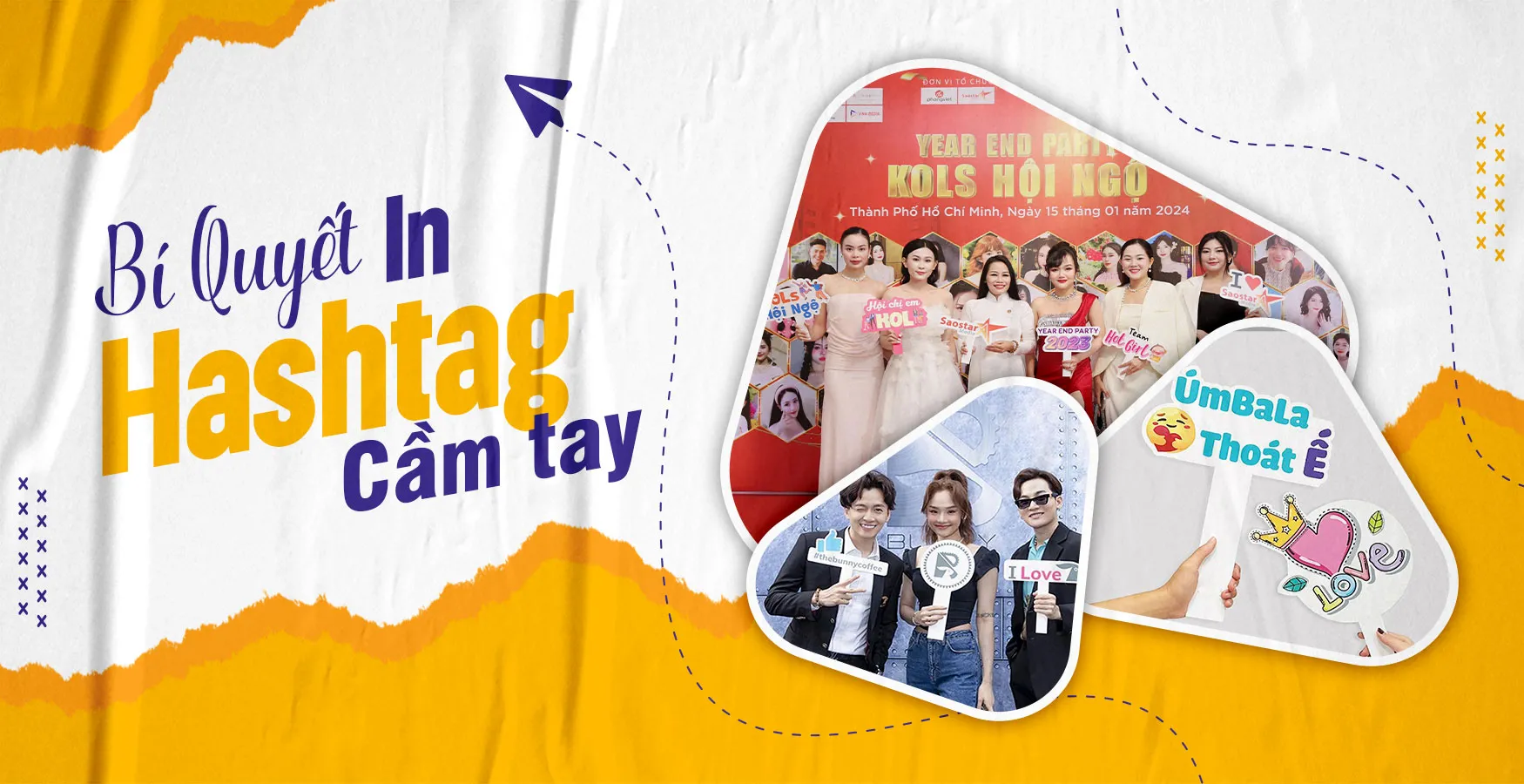 In hashtag từ ảo hoá thực, khuấy động mọi trải nghiệm