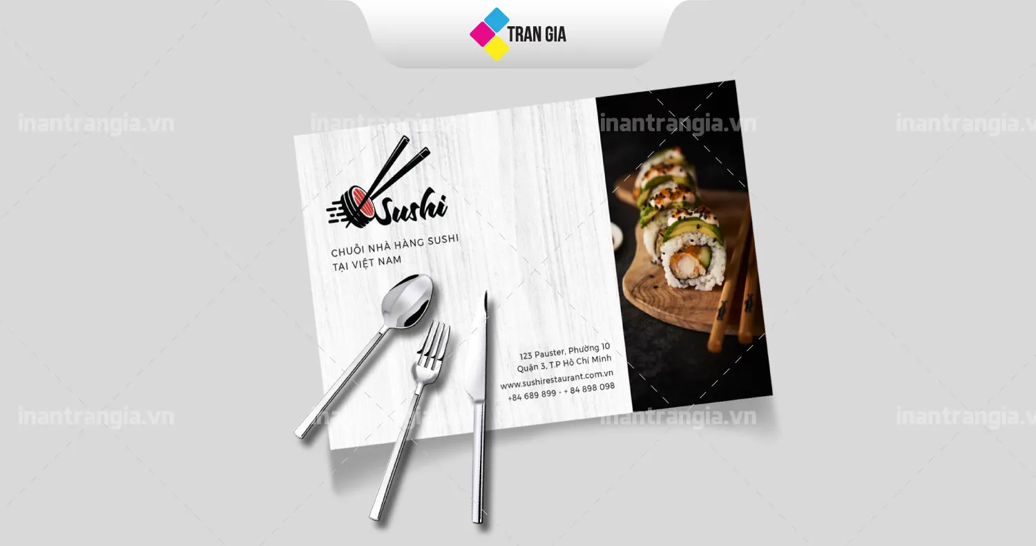 Dịch Vụ In Giấy Lót Bàn Ăn Giá Rẻ Tại Xưởng TPHCM