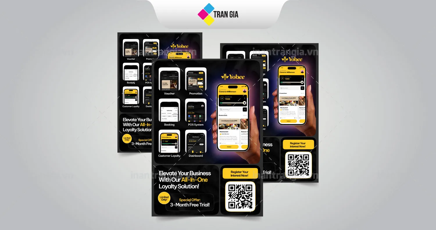 In Poster Giá Rẻ Lấy Liền Q11 | In PP, Hiflex | Trần Gia