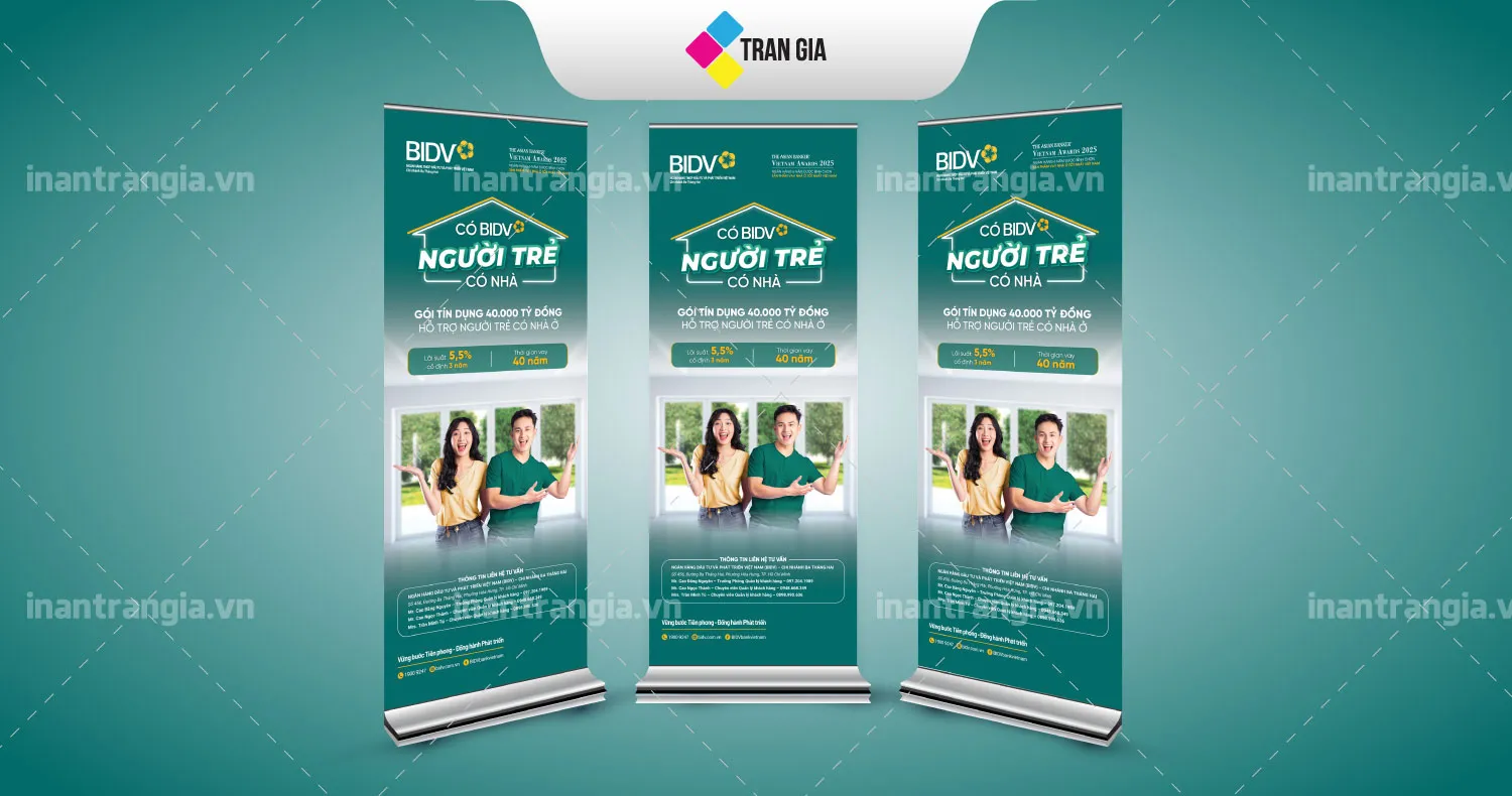 In Standee Lấy Gấp Q10, Q11, Tân Phú