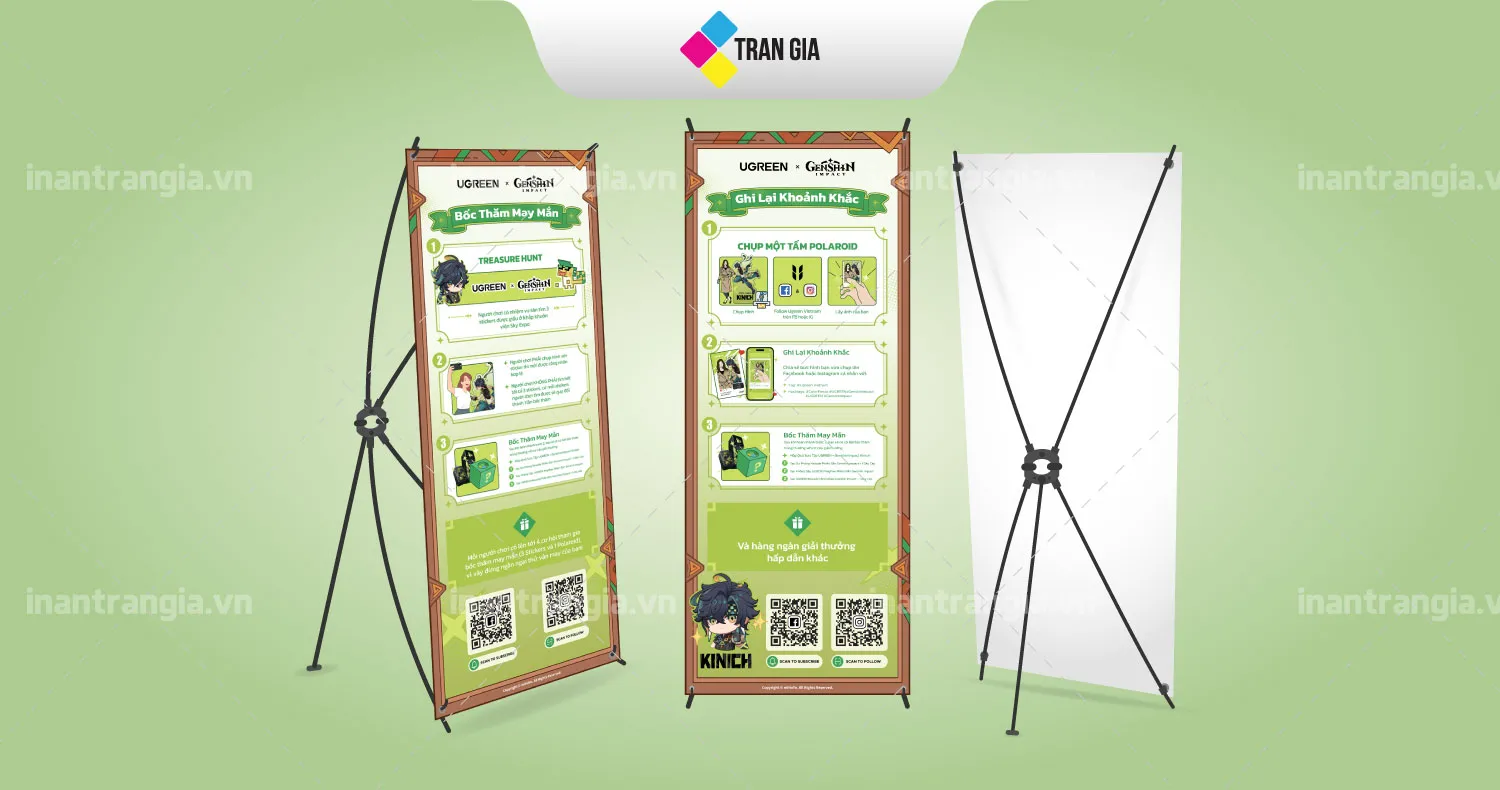 Xu Hướng In Standee 2024 Thu Hút Mọi Ánh Nhìn