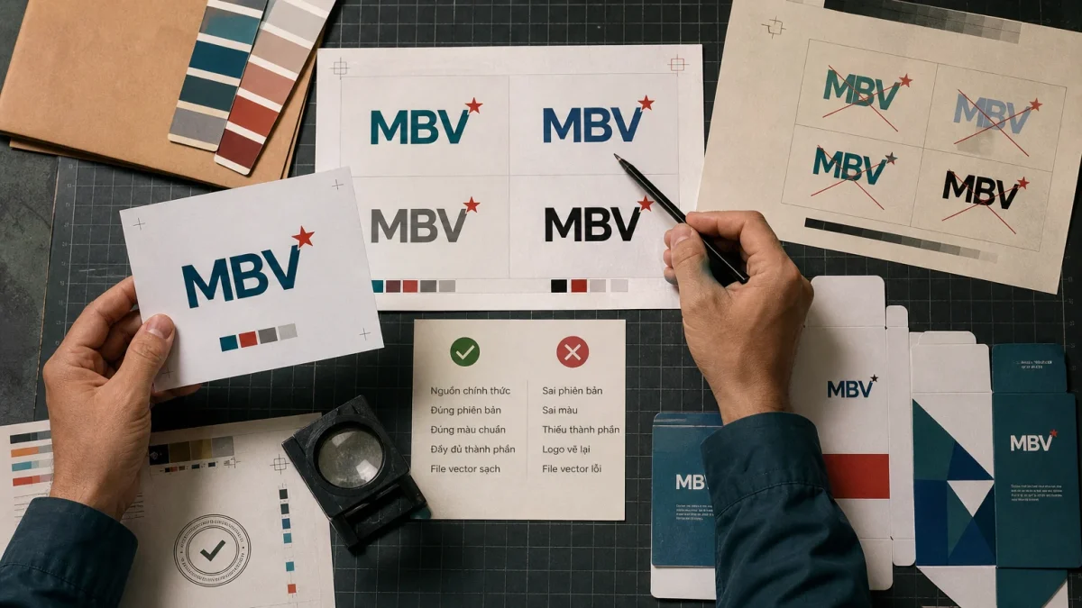 Ảnh minh họa cho Có nên tải logo MBV vector từ nguồn không chính thức?