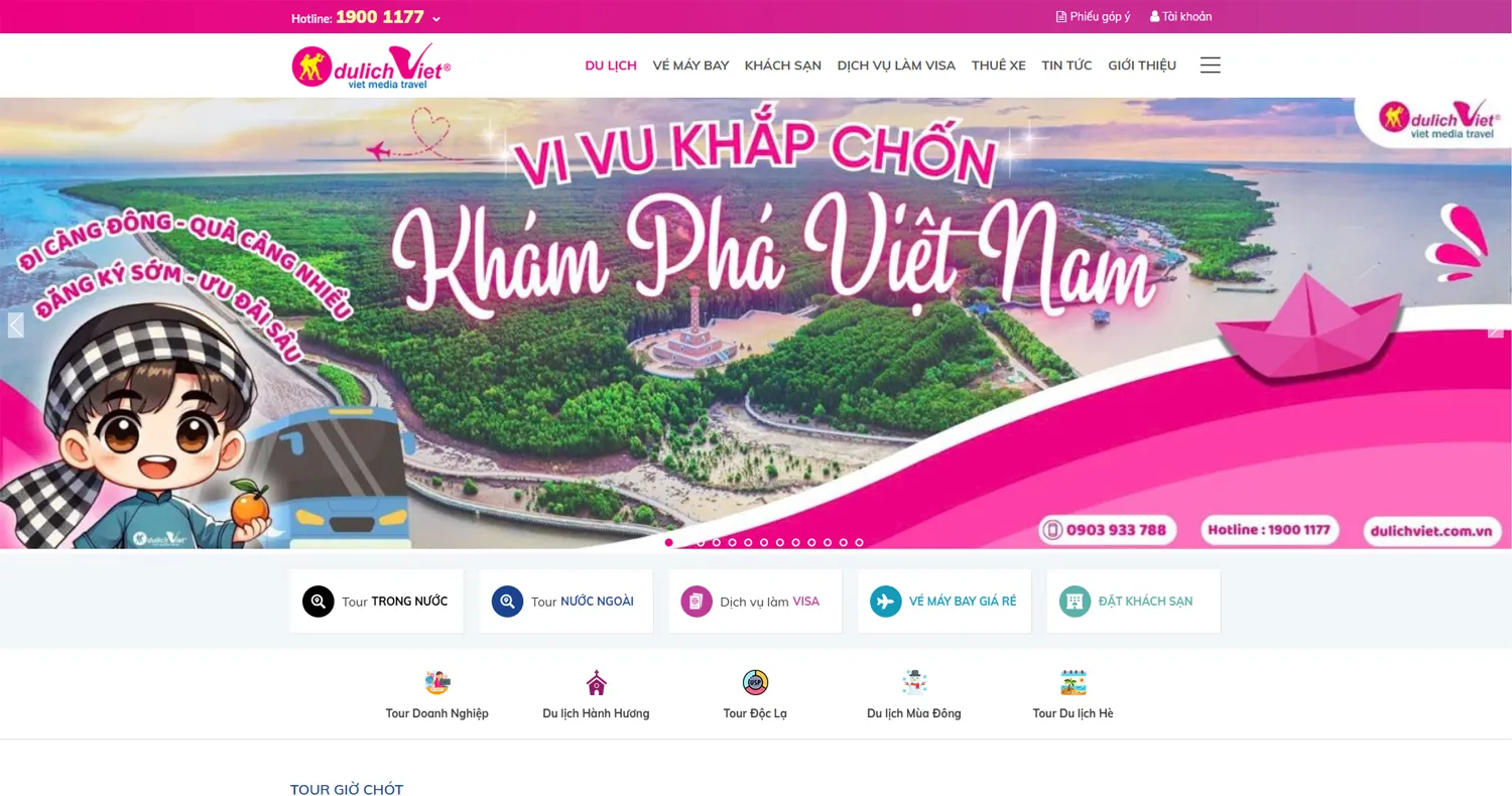 Tải Miễn Phí Logo Du Lịch Việt (Vector, PNG, AI, EPS)