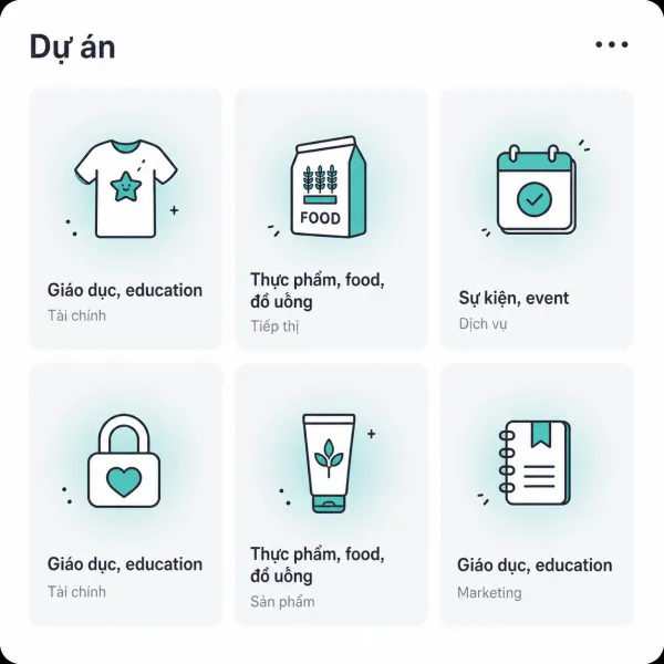 Bảng Dự án