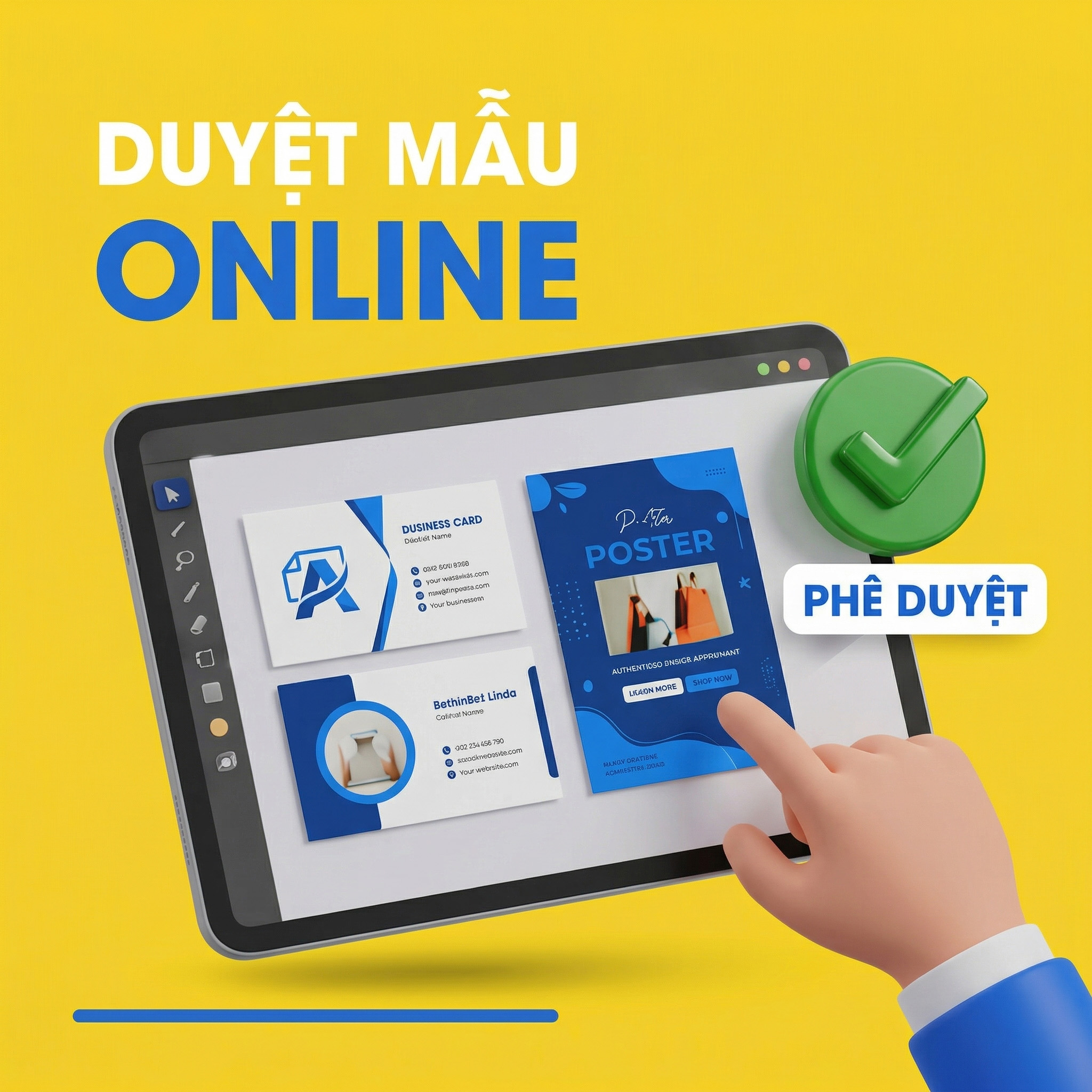 Duyệt mẫu online