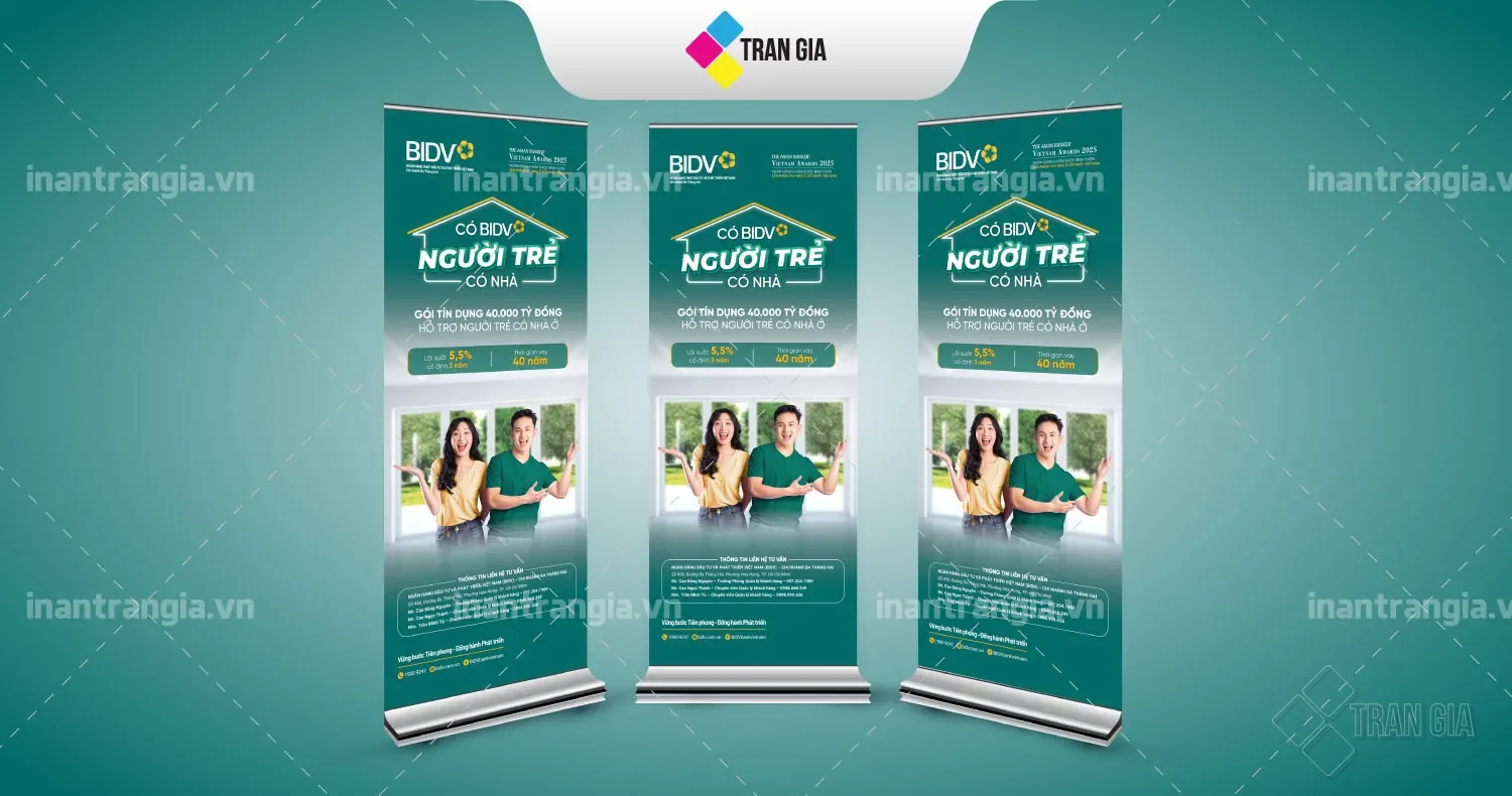 In Standee Lấy Gấp Q10, Q11, Tân Phú