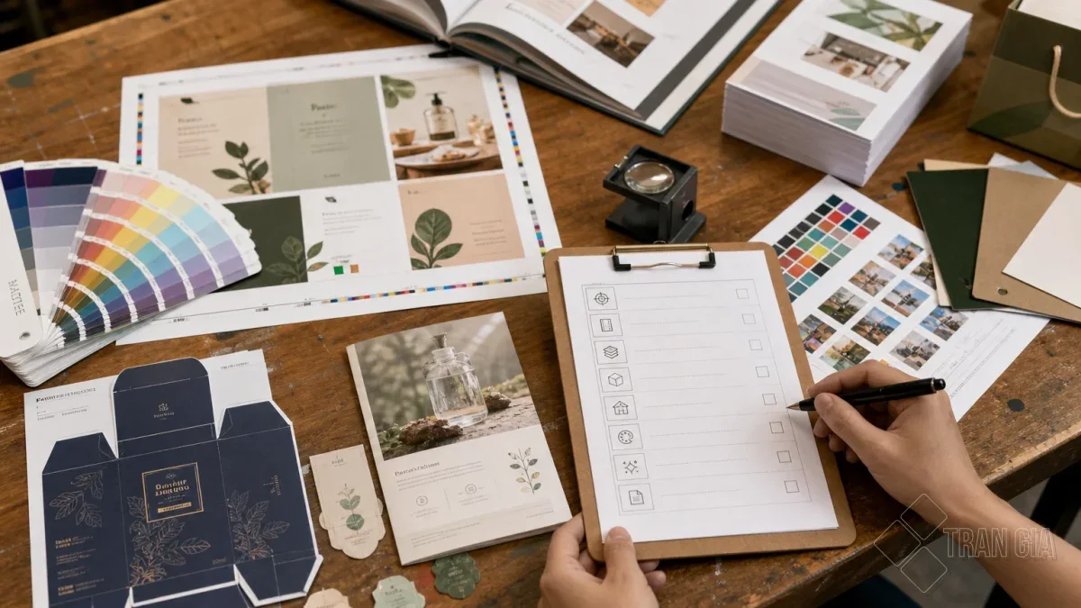 Checklist nhanh khi đặt in tại xưởng