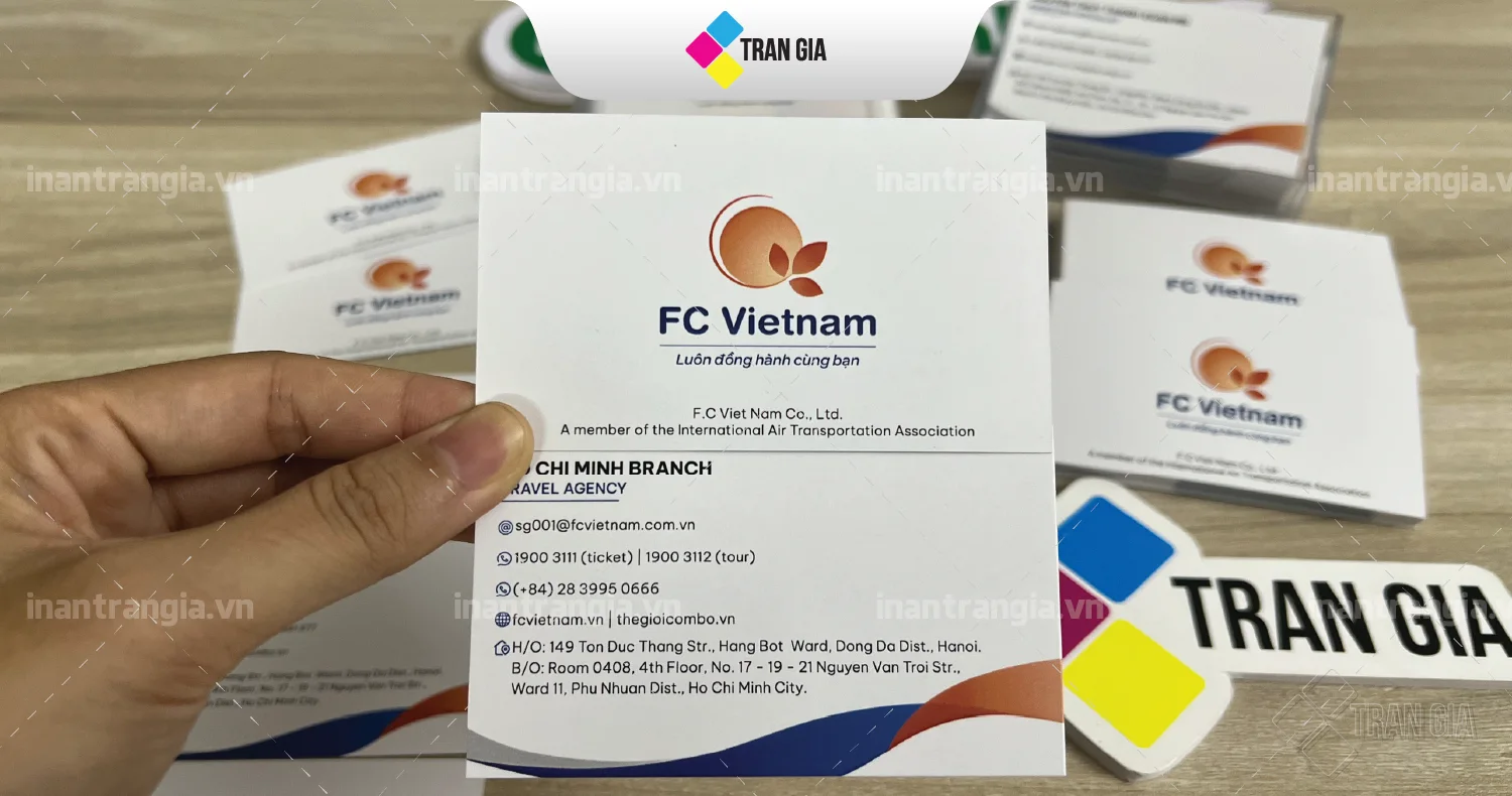 In danh thiếp cho doanh nghiệp