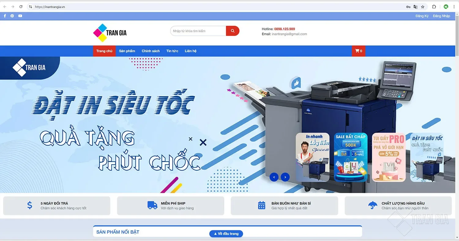in ấn quận 11