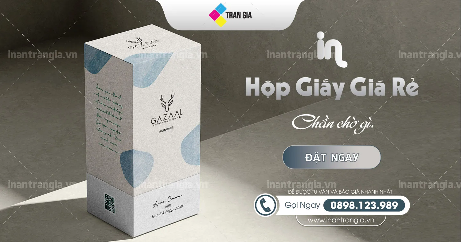 In Hộp Giấy Giá Rẻ Quận 11 Uy Tín, Chất Lượng, Tiết Kiệm