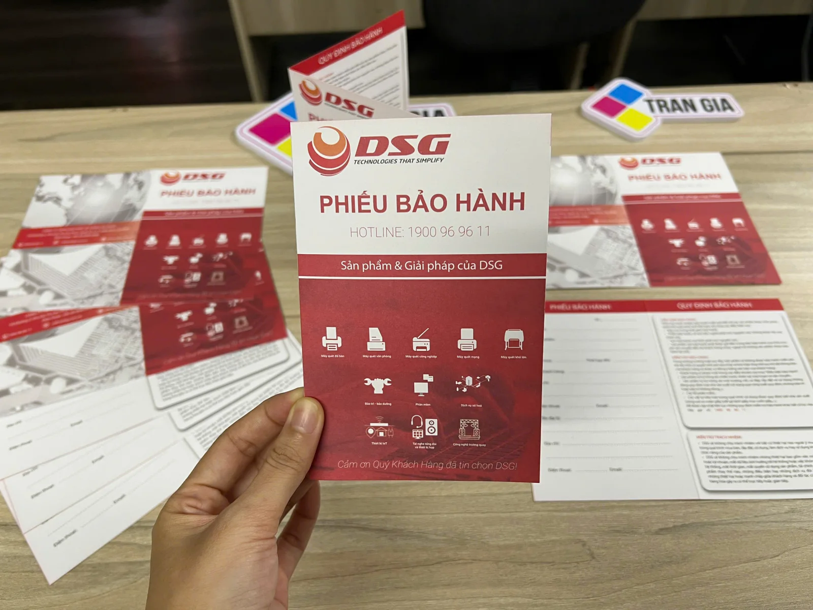 Video thực tế: In Phiếu Bảo Hành