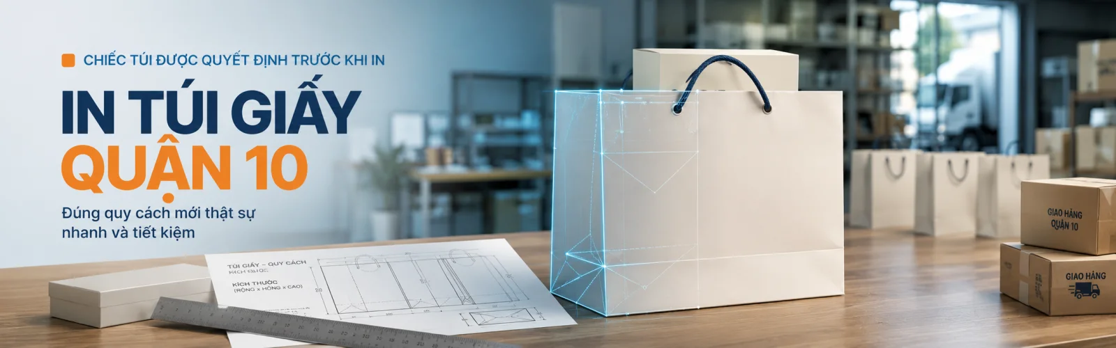 In Túi Giấy Quận 10 Giá Rẻ, Lấy Liền - Thiết Kế Miễn Phí