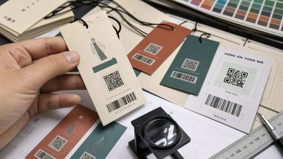 Ảnh minh họa cho Cách duyệt layout tag có QR/barcode trước khi in hàng loạt