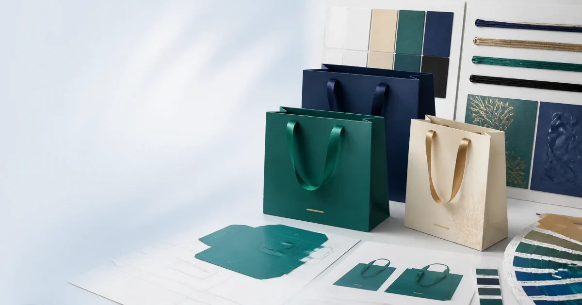 Thiết kế túi giấy quy trình chuẩn từ ý tưởng đến file in